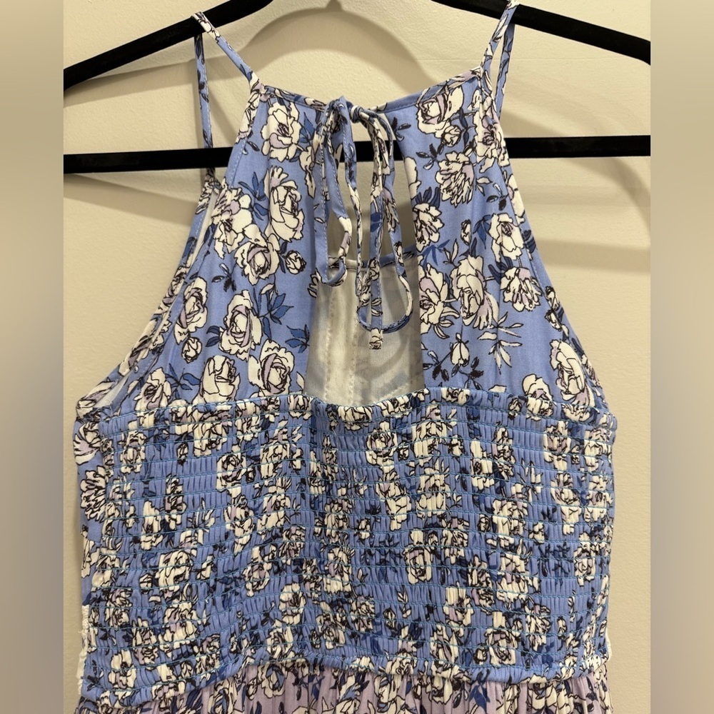 Floral Dress with Lace Detail - Picture 7 of 8